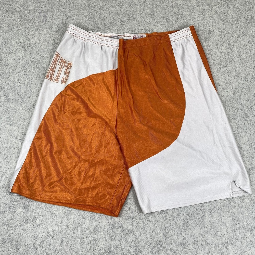 VTG RETRO Bearkats Shorts Womens XL 37x8 Orange White NCAA Basketball Speedline
